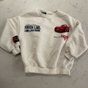 Zara Cars Lighting McQueen Sweatshirt